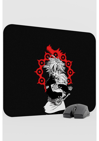 Nanatsu No Taizai Anime V2 - 48x40 Xl Gaming Kauçuk Kaymaz Taban Mouse Pad Fare Altlığı
