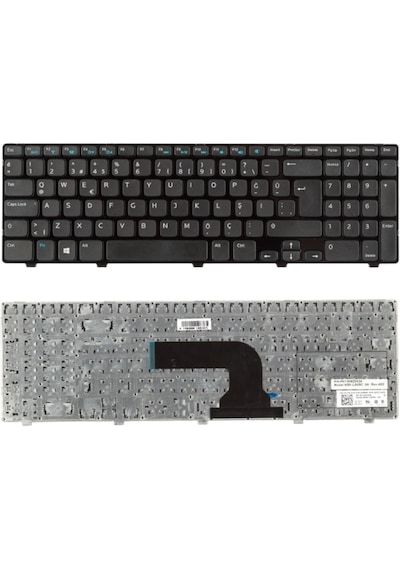 Dell Uyumlu Mp-12F83Us-698 Mp-12F86Tq-698 P28F-001 Notebook Klavyesi - 542297806