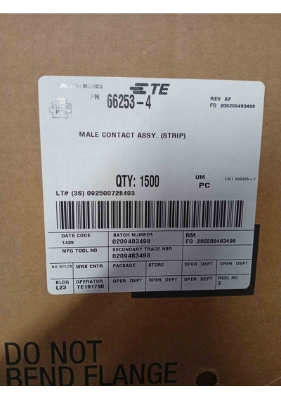 66253-4 Male Contact Schrack 3 Adet