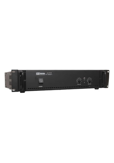 Bofmann Tp-1000stt 2x500w Hat Trafolu Stereo Power Amfi 100v Profesyonel Ses Sistemi Anfi