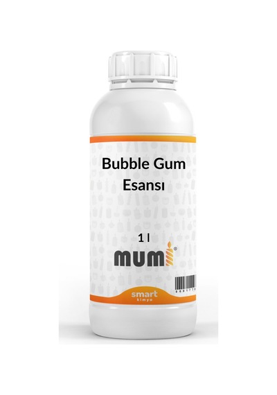 Bubble Gum Mum Esansı 1 Litre Şeffaf
