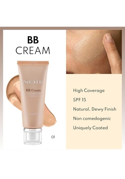 Cosmetics Bb Cream 01 Spf 15 Nemlendirici Etkili Yoğun Kapatıcı Bb Krem