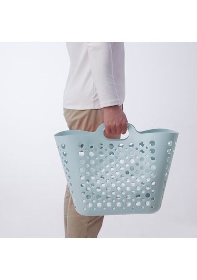 Ikea Slıbb Çamaşır Sepeti, Mavi, 24 Lt