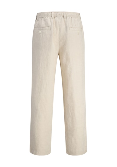 Jack & Jones Erkek Loose Fit Keten Pantalon - Karl - 12253120 Silver Lining