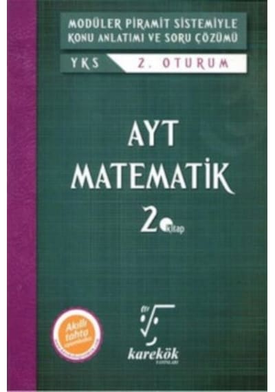 Karekök Yayınları Ayt Matematik 2. Kitap 2. Oturum Yni