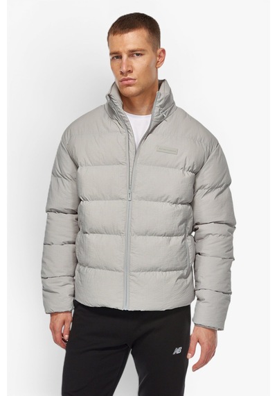 New Balance Nb Lifestyle Men Jacket Erkek Gri Mont - Mnj3430
