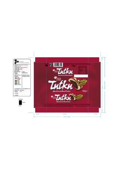 Eti Tutku Kakao Kremalı Mozaik Bisküvi 100 Gr 24 Adet-173