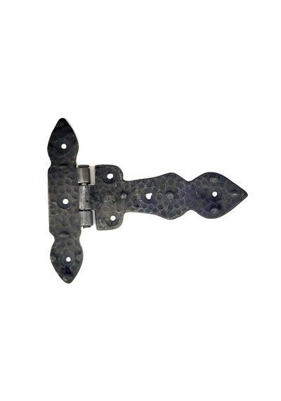 Antika Tarz Dekoratif Pirinç Kuyruklu Düğmeli Menteşe No1 - 117x142 Mm, Oksit Çok Renkli