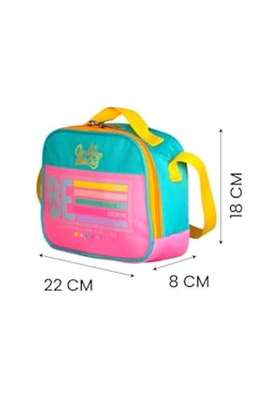 Be Happy Çift Ana Bölmeli Unisex Çocuk İlkokul Çanta Seti, Tek Beden, Tyc4dc6b69113df0346357d2, Turkuaz, Üniseks- Genel