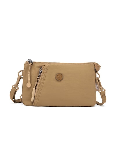 Smart Bags Mikro Poly Kumaş Uzun Askılı Kadın Cüzdanı 3343 Kahve