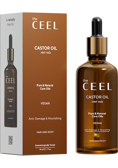 The Ceel Saf Hint Yağı Castor Oil Soğuk Sıkım 50 ml