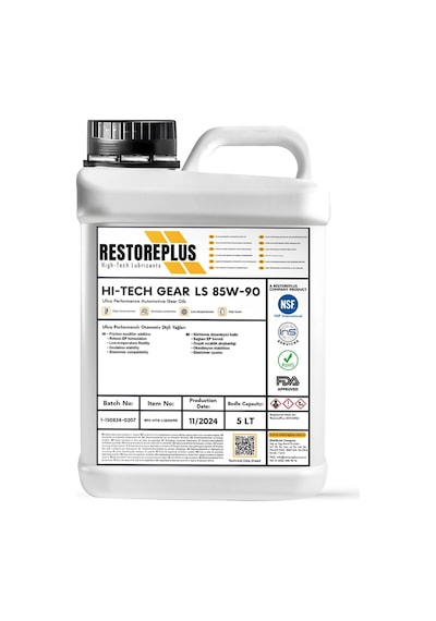 Restoreplus Hı-Tech Gear Ls 85W-90 Ulra Performanslı Otomotiv Dişli Yağları 5 L