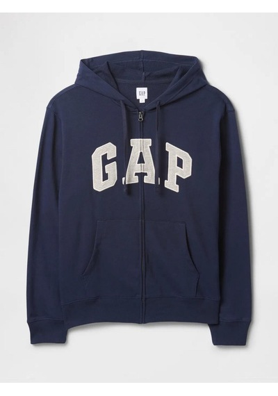 Gap 868454007 V-frch Ft Heritage Logo Fz Erkek Eşofman Üstü Lacivert