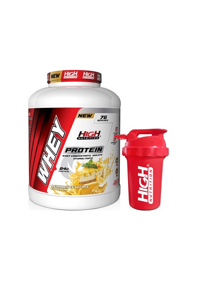 Whey Protein 2280 Gr Limon Cheesecake Aromalı Protein Tozu 24 Gram Protein 76 Servis Shaker Hediye
