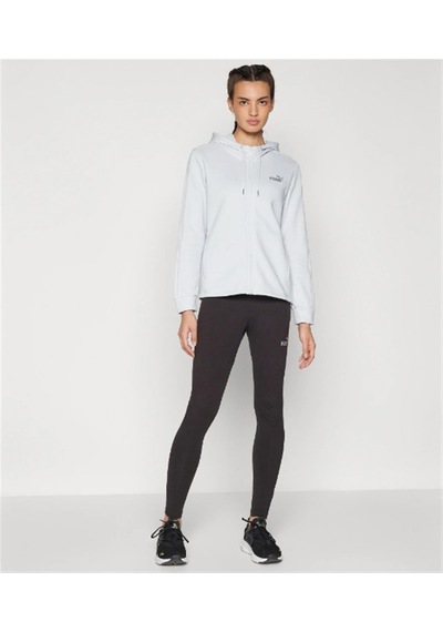 Puma Metallic Tracksuit Gümüş Kadın Eşofman Takımı - 683046 42 Gümüş