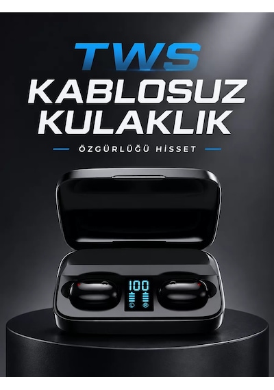 Northcity A10s Kablosuz Bluetooth Kulaklık - Tws, 1800 Mah Şarj Kutusu Ve Telefon Şarjı