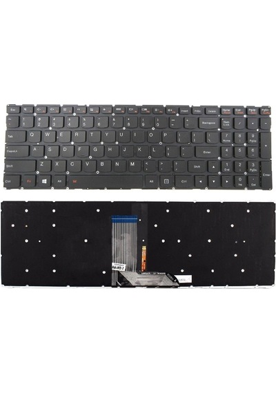 Lenovo Uyumlu Ideapad 700-15Isk 700-17Isk Edge 2-1580 Notebook Klavye La N11.59248