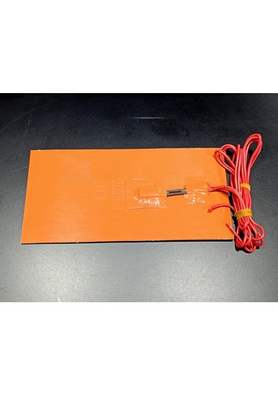Sern Esnek Silikon Açık Büfe 20x10cm Yapışkanlı Termikli Isıtıcı Rezistans 200w R1083