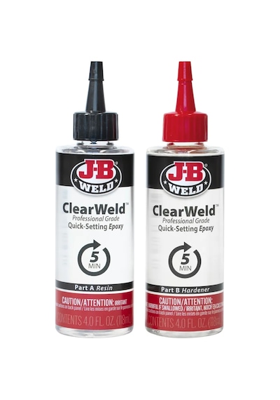 Jb Clearweld Pro Size Şeffaf 200g Çoğu Yüzeyde Etkili Kalıcı Etkili Epoksi Yapıştırıcı