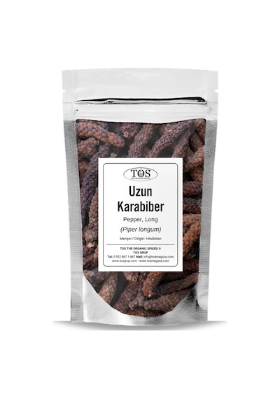 Tos The Organic Spices Uzun Karabiber 100 G Piper Longum