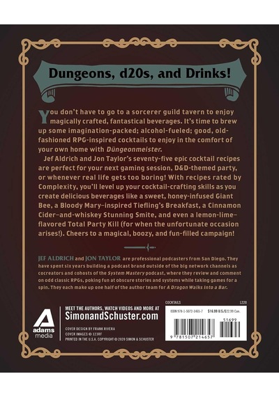 Düngeonmeister: 75 Epic Rpg Cocktail Recipes To Shake Up Your Campaign