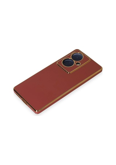 Newface Vivo V29 Lite Kılıf Volet Silikon Semeglbl - 74 - Kırmızı