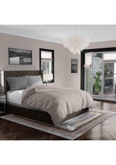 Kaymaz Taban Yıkanabilir Halı Mutfak, Salon, Yatak Odası İçin Modern Dijital Baskı Halı Slnhalı33 - 0021 Çok Renkli