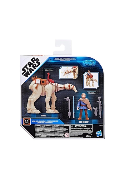 Star Wars Mission Fleet Ben Kenobi Ve Eopie - 4 Cm