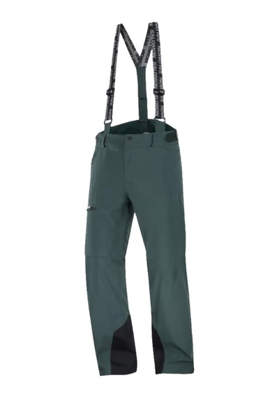 Salomon Salomon Brilliant Erkek Yeşil Kayak Pantolonu 22889