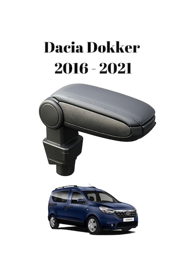 Dacia Dokker 2016 2017 2018 2019 2020 2021 Uyumlu Araca Özel Kolçak Kol Dayama Orta Konsol