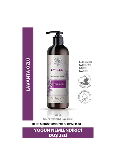 Yenileyici Ve Rahatlatıcı Duş Jeli Lavanta 500ml Diğer