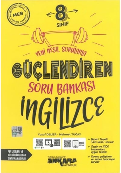 8 Sınıf Ingilizce Güçlendiren Soru Bankası Ankara Yayıncılık