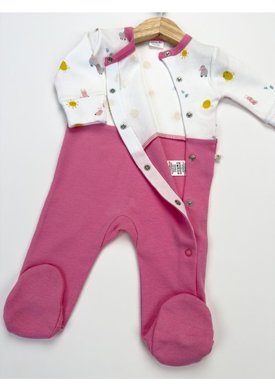 Sezgibaby Kız Bebek Tulum Pembe