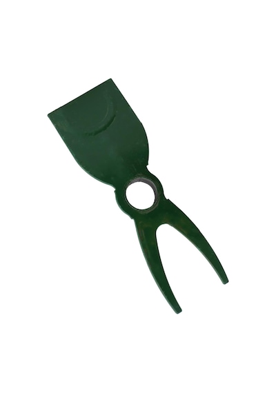 Badem10 Metal Çapa Bahçe Çapası Çift Taraflı Çatallı Düz Hobi Çapa 23 Cm Demir Döküm