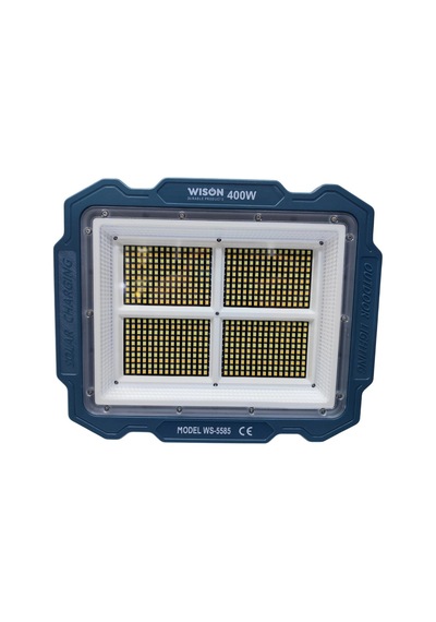Wıson Ws-5585 Çok Fonksiyonlu 3 Solar Panelli 400w Spot Aydınlatma 46959685