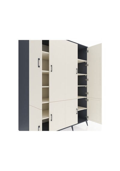 Kronos Gardrop 10 Raflı 8 Kapaklı 176x59x221 Antrasit-aytaşı Aytaşı Kronos Gardrop 10 Raflı 8 Kapaklı 176x59x221 Antrasit-aytaşı Aytaşı