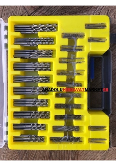 Özs Hss Matkap Uç Seti Metal Delici Ahşap Delici 04Mm 150 Pcs