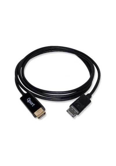 QPORT Q-DPH Q-DPH DISPLAY PORT (M) TO HDMI (F) 1.8 MT KABLO ÇEVİR
