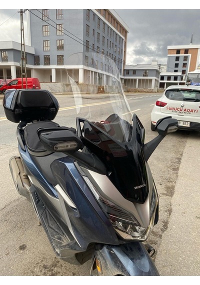 Motocam Honda Forza 250 Ön Cam 2018-2020 Model 58cm Şeffaf Renkli 4mm