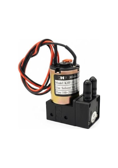 Khf-10 Küçük Mürekkep Pompası 3w 24v Dc Solvent Yazıcılar İçin Yüksek Kaliteli Sıvı Pompa