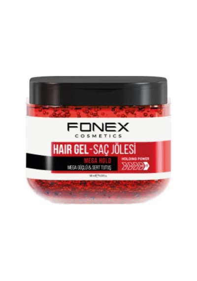 Fonex Mega Güçlü & Sert Tutuş Saç Jölesi 500 Ml