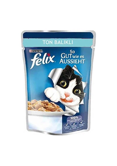 Ton Balıklı Pouch Yaş Kedi Maması 12'li