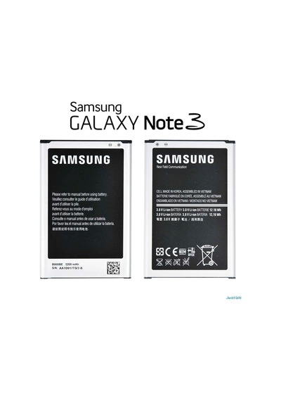 Samsung Galaxy Uyumlu - Note 3 A Kalite Pil Batarya Sm-n9000 - N9000q A Kalite Batarya Ürün Sku129757
