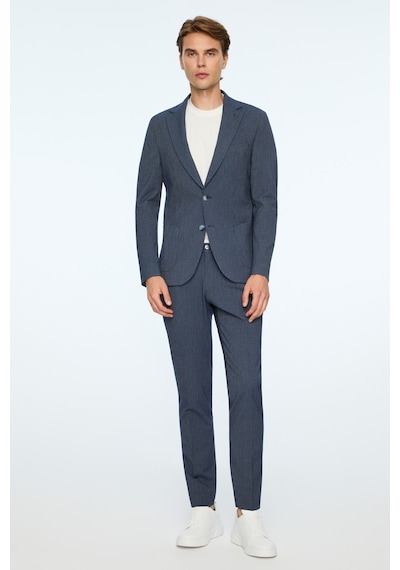 Morven Erkek Lacivert Poliviskon Trend Çizgili Slim Fit Mono Yaka Takım Elbise 26ms001028200 Lacivert Morven Erkek Lacivert Poliviskon Trend Çizgili Slim Fit Mono Yaka Takım Elbise 26ms001028200 Lacivert