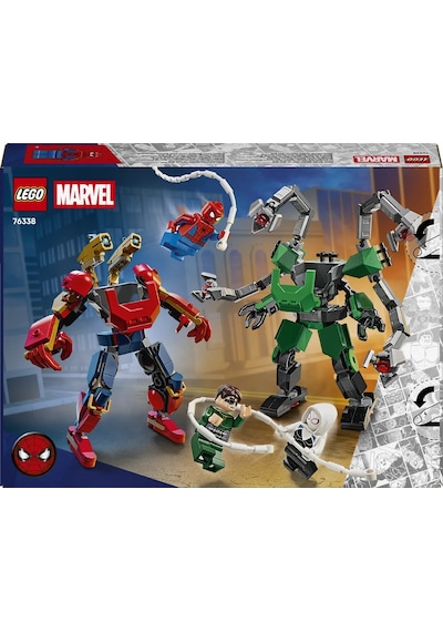 LEGO® ǀ Marvel Robot Savaşı: Örümcek Adam, Doktor Oktopus’a Karşı 76338 - 6 Yaş ve Üzeri Çocuklar için Oyuncak Yapım Seti  (315 P)