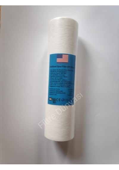 Filtre Dünyası Su Arıtma Filtresi Usa 3Lü Filitre Takımı Çift Karbonlu