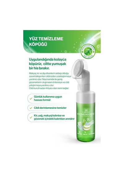 Doğal Yüz Temizleme Köpüğü Yüz Kirlerinden Arınmanın En Kolay Formülü 150 Ml