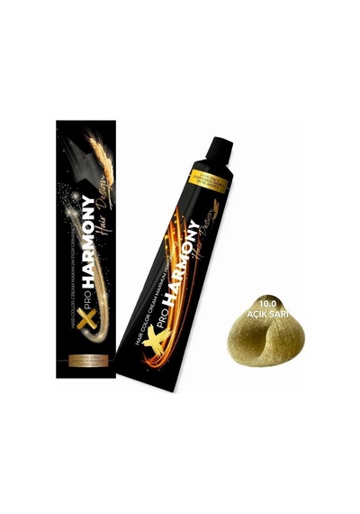 X Pro Harmony 10.00 Açık Sarı Saç Boyası 60 G Tüp