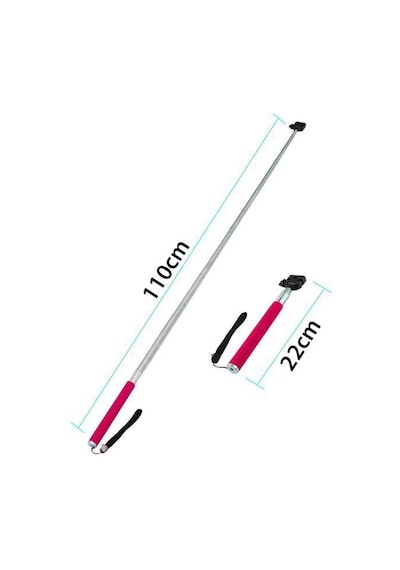 Sanger Sg-01 Selfie Çubuğu Monopod Pembe