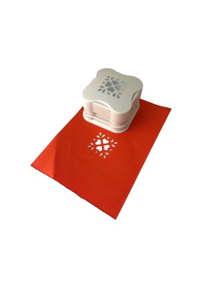 Şekilli Delgeç Red Apple Ortada Kalp